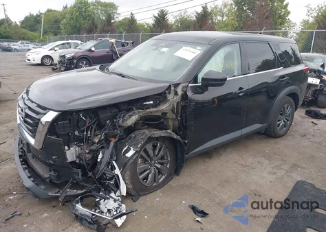 2022 Nissan Pathfinder S 4Wd from USA, damaged, VIN 5N1DR3AC5NC244276